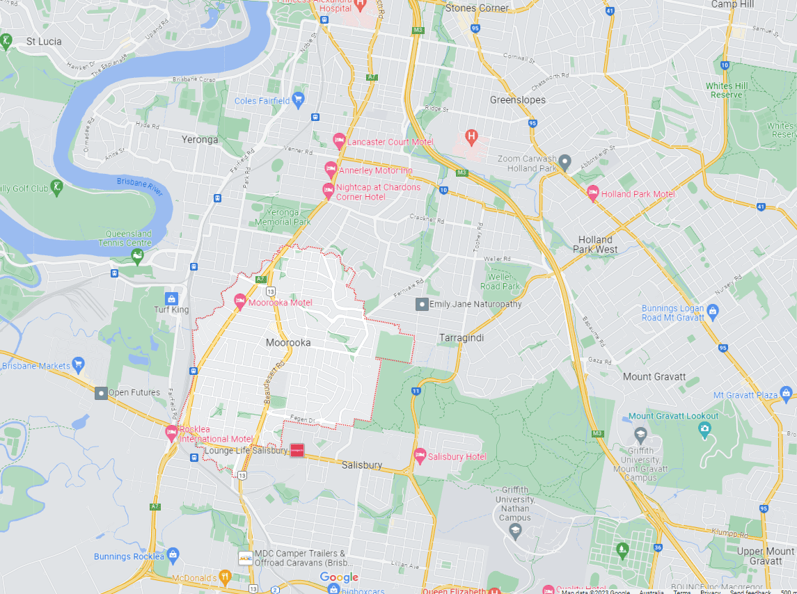 Moorooka Automotive location map